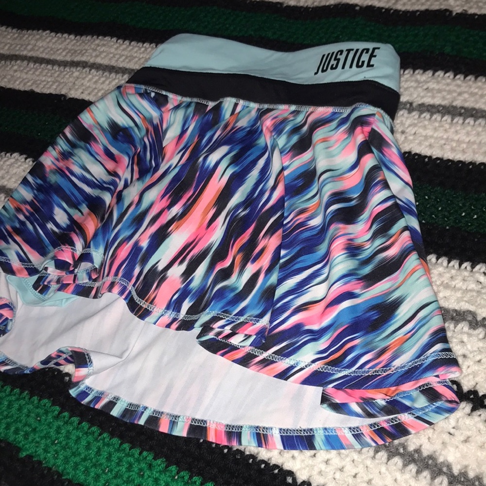 short with shorts underneath